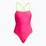 Moteriškas vientisas maudymosi kostiumėlis Funkita Strapped In One Piece pink proton