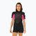 Moteriškas plaukimo kostiumas Rip Curl Omega 2/2 mm Back Zip Springsuit black/pink