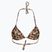 Maudymosi kostiumėlio viršus Rip Curl Sea Of Dreams Sliding Tri brown