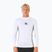Vyriški plaukimo marškinėliai ilgomis rankovėmis Rip Curl Waves UPF Performance white