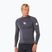 Vyriški plaukimo marškinėliai ilgomis rankovėmis Rip Curl Waves Upf Perf charcoal grey