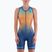Moteriškas triatlono kombinezonas Synergy Pro Sleeveless Racerback Trisuit orange wave