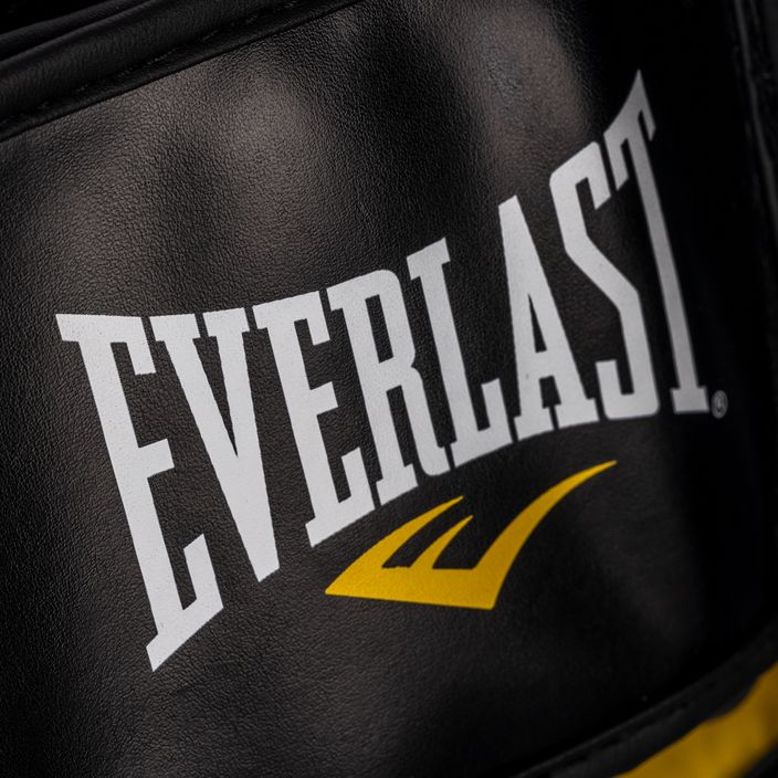 Everlast Elite Lea Headgear vyrų bokso šalmas juodas EV 720 4