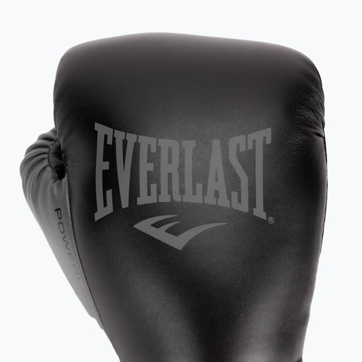 Everlast Powerlock PU vyriškos bokso pirštinės juodos EV2200 5