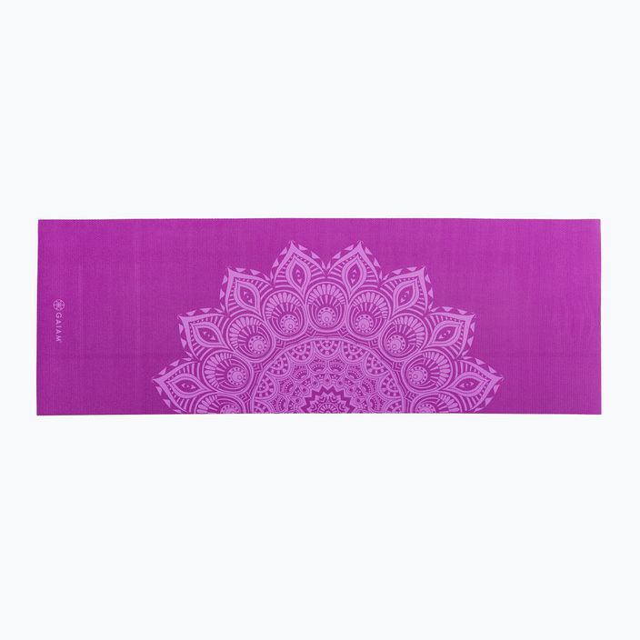 Gaiam jogos kilimėlis Purple Mandala 6 mm purple 62202 2