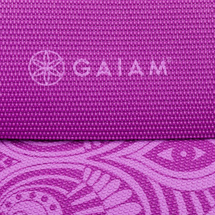 Gaiam jogos kilimėlis Purple Mandala 6 mm purple 62202 4