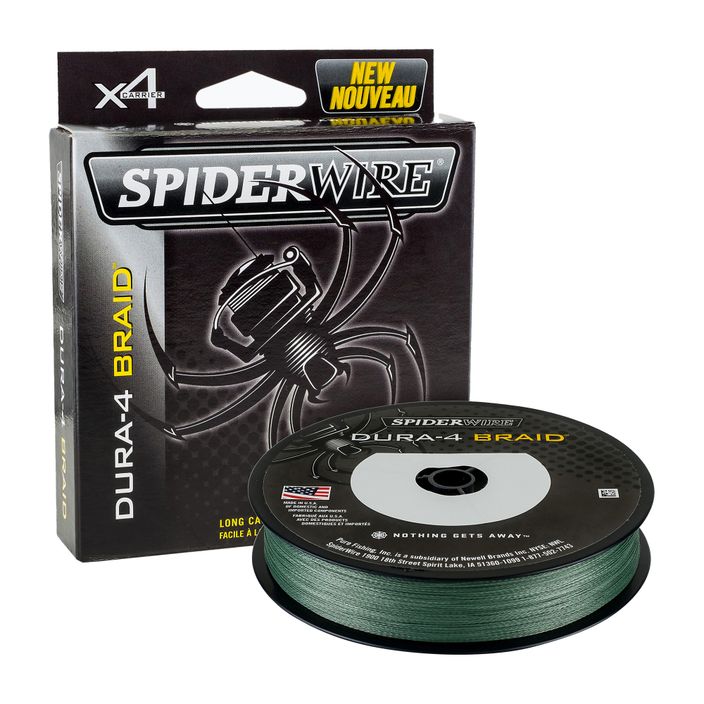 SpiderWire Dura 4 žalias spiningo pynimas 1450386 2