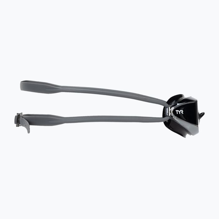 TYR Tracer-X Racing veidrodiniai sidabro/juodos spalvos plaukimo akiniai LGTRXM_043 3