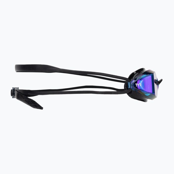 TYR Tracer-X Racing veidrodiniai mėlyni/juodi plaukimo akiniai LGTRXM_422 3