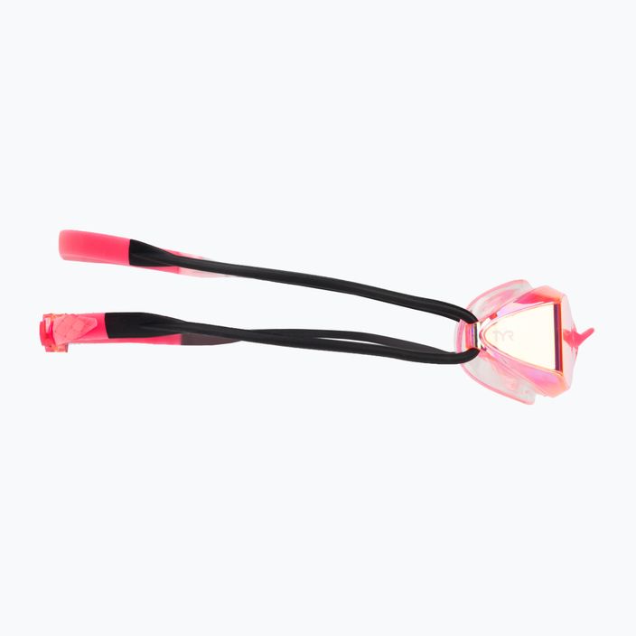 TYR Tracer-X Racing Veidrodiniai rožiniai/juodi plaukimo akiniai LGTRXM_694 3