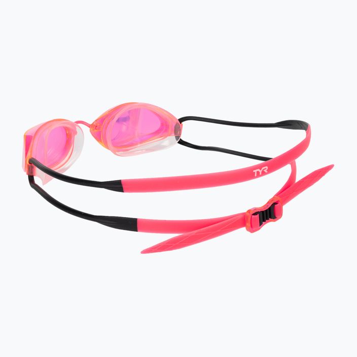 TYR Tracer-X Racing Veidrodiniai rožiniai/juodi plaukimo akiniai LGTRXM_694 4