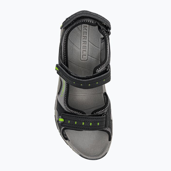 Merrell Panther Sandal 2.0 vaikiški turistiniai sandalai juodi MK262954 6