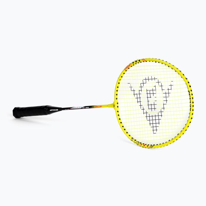 Dunlop Nitro-Star SSX 1.0 4 žaidėjų badmintono rinkinys mėlyna/geltona 13015340 4