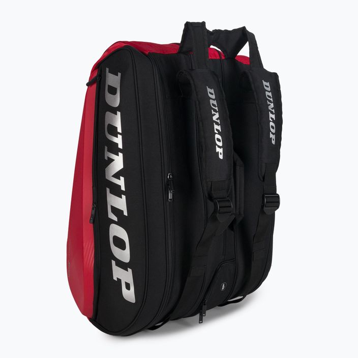 Teniso krepšys Dunlop CX Performance 8RKT Thermo 65 l juodas/raudonas 103127 4