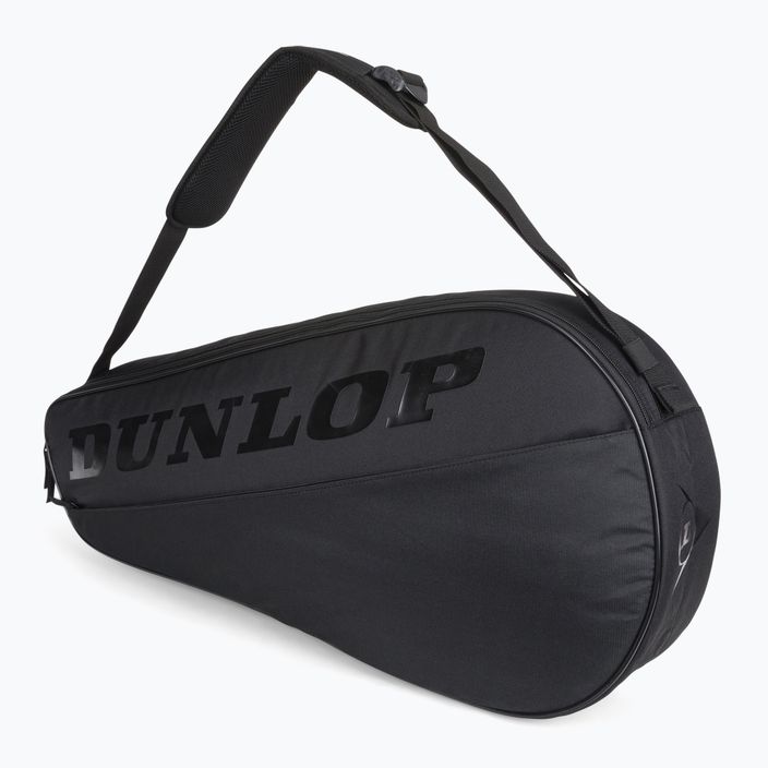 Teniso krepšys Dunlop CX Club 3RKT 30 l juodas 10312732 2
