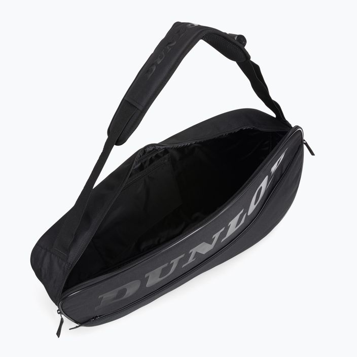 Teniso krepšys Dunlop CX Club 3RKT 30 l juodas 10312732 4