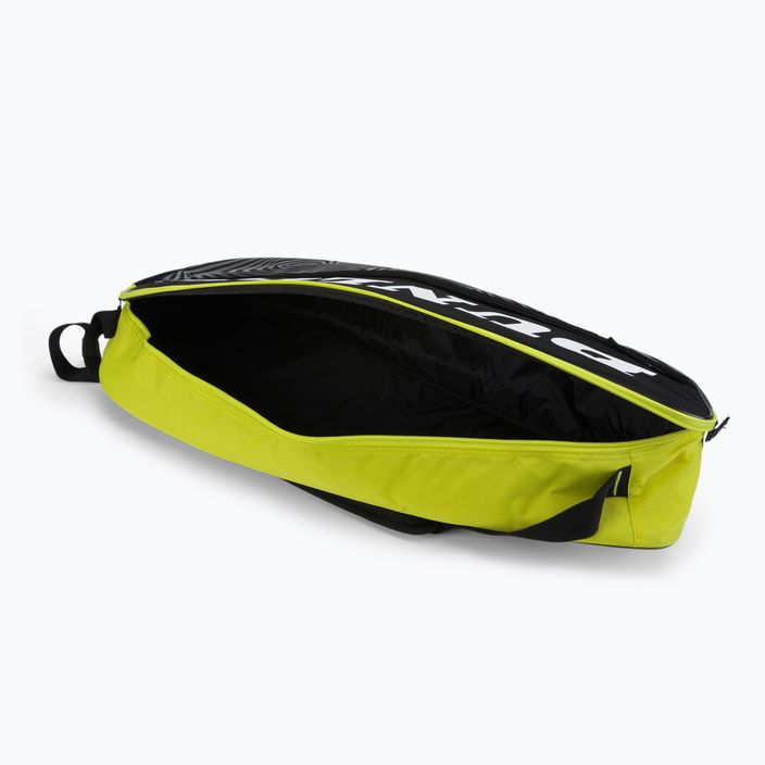 Dunlop D Tac Sx-Club 3Rkt teniso krepšys juodai geltonas 10325363 6