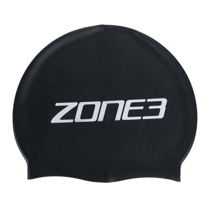 ZONE3 plaukimo kepurė juoda SA18SCAP101 2