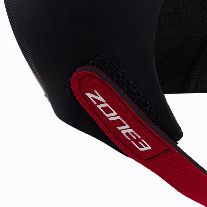 ZONE3 neopreninė plaukimo kepurė raudona/juoda NA18UNSC108 4