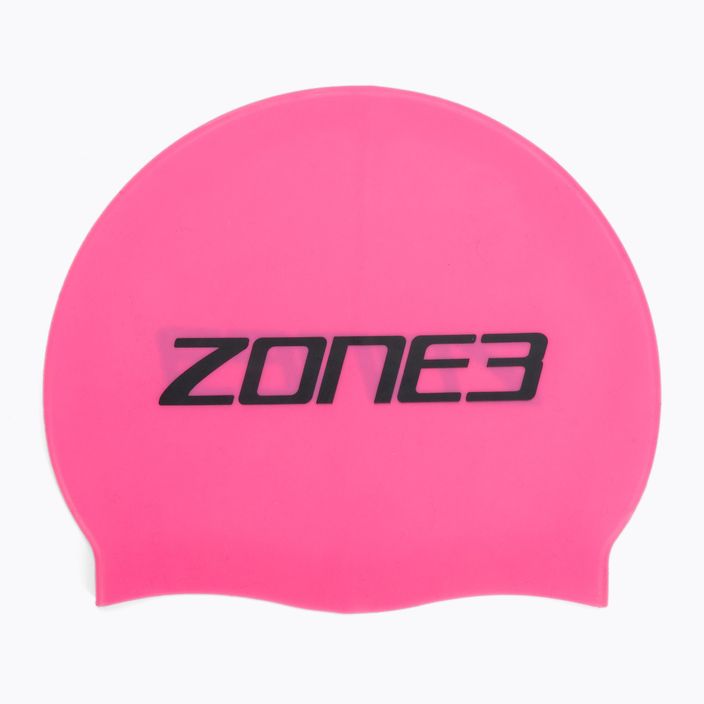 ZONE3 Aukštos apsaugos plaukimo kepurė rožinė SA18SCAP114