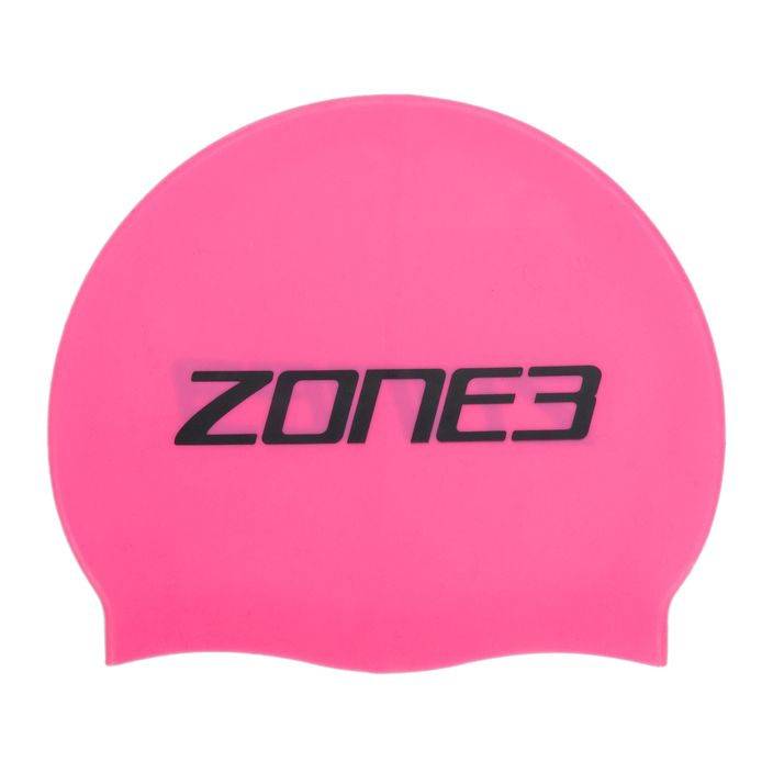 ZONE3 Aukštos apsaugos plaukimo kepurė rožinė SA18SCAP114 2