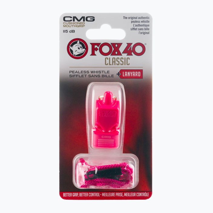 Fox 40 Classic CMG švilpukas rožinės spalvos 9603 2