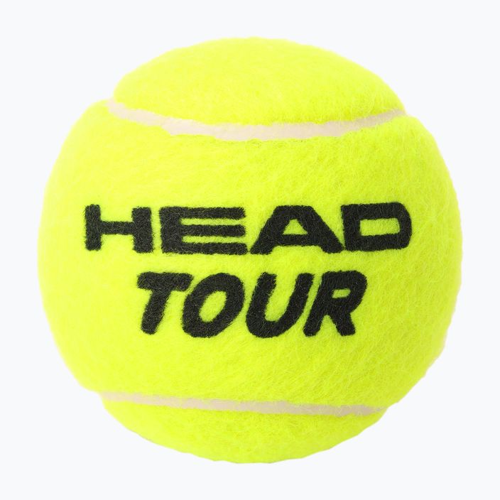HEAD Tour teniso kamuoliukai 4 vnt. geltoni 570704 2