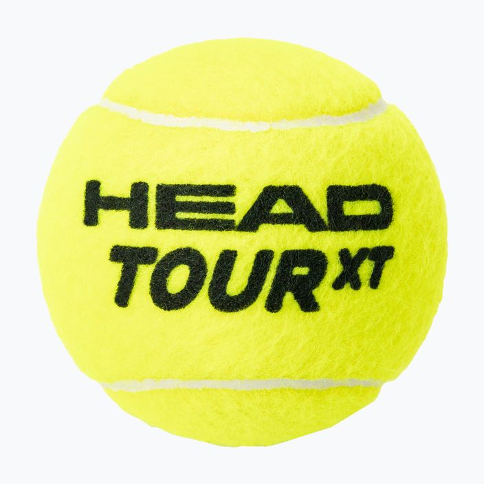 HEAD Tour XT teniso kamuoliukai 4 vnt. geltoni 570824 2