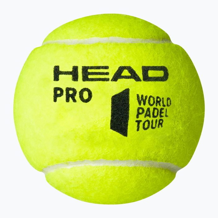 Padelio kamuoliukai HEAD 3B HEAD Pro 3 vnt. 4