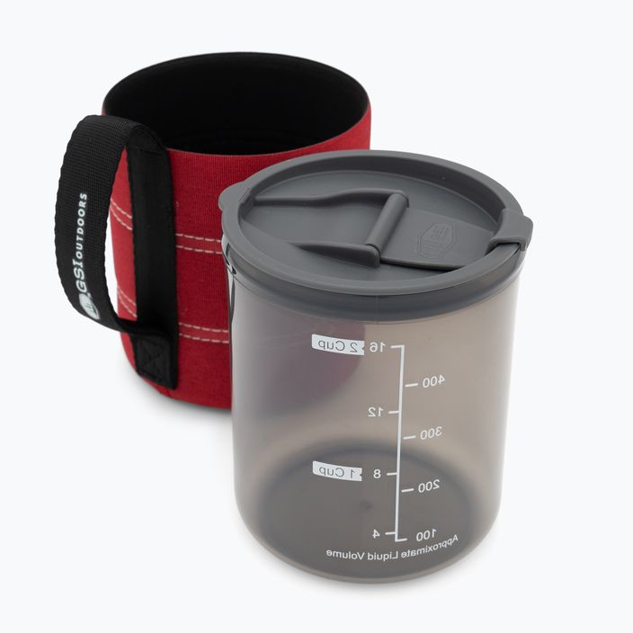 GSI Outdoors Infinity Backpacker Thermal Mug 550 ml raudonas 75281 3