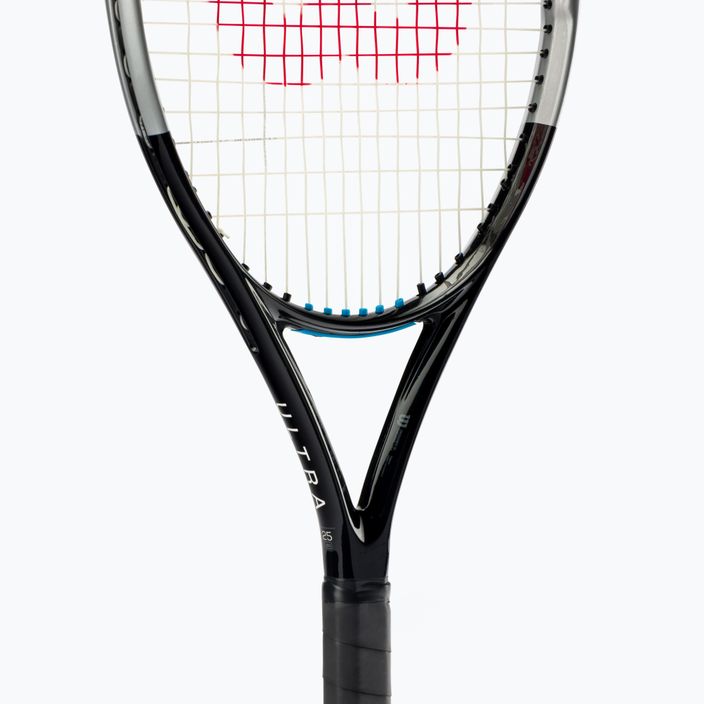 Wilson Ultra 25 V3.0 vaikiška teniso raketė juoda WR043610U+ 4