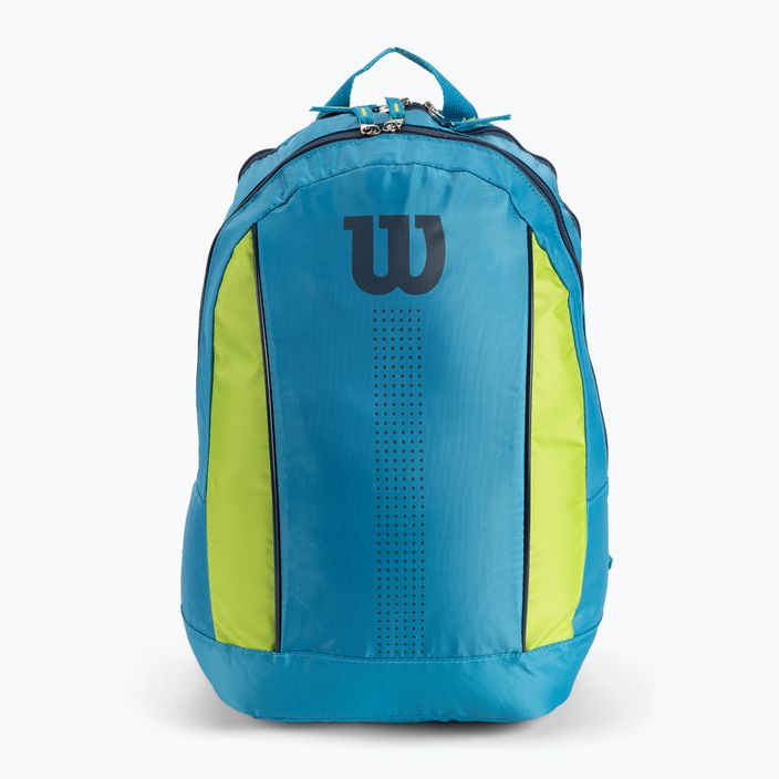 Wilson Junior vaikiška teniso kuprinė mėlynai žalia WR8012903