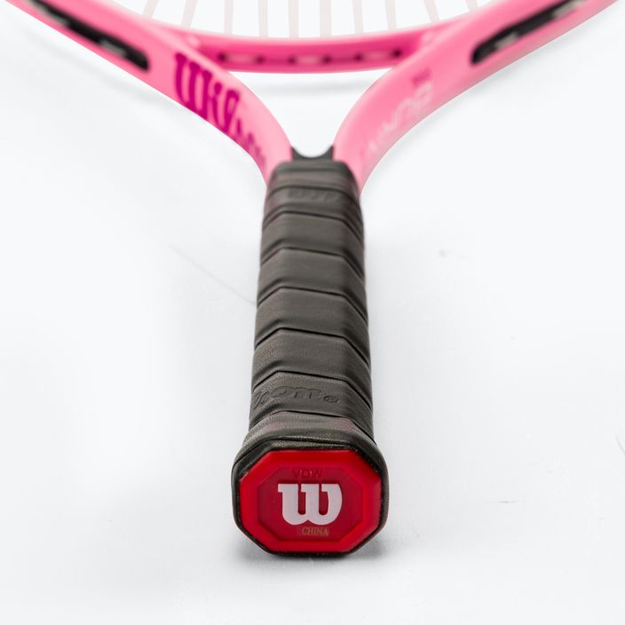Wilson Burn Pink Half CVR 25 pink WR052610H+ vaikiška teniso raketė 3