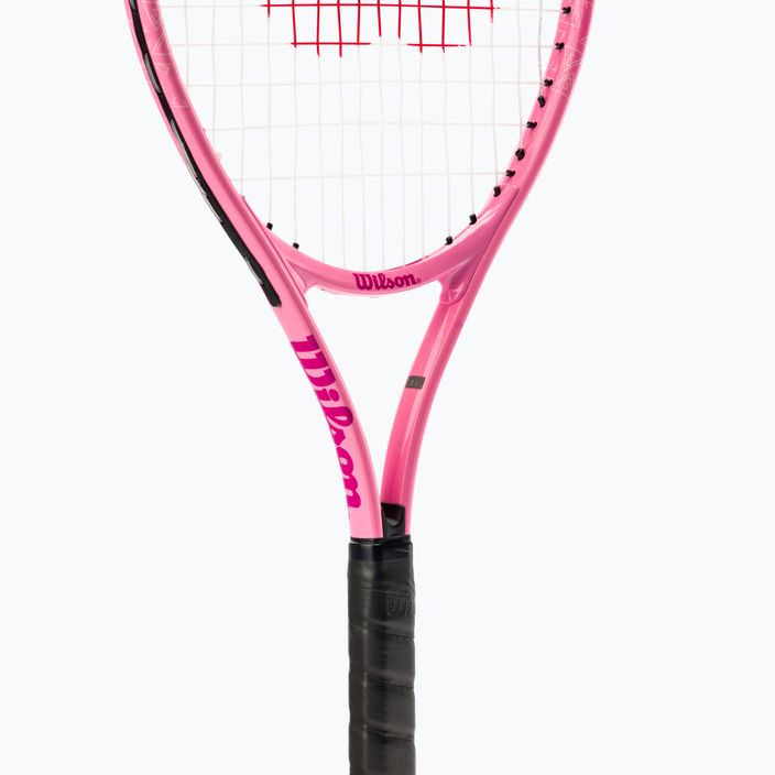Wilson Burn Pink Half CVR 25 pink WR052610H+ vaikiška teniso raketė 5