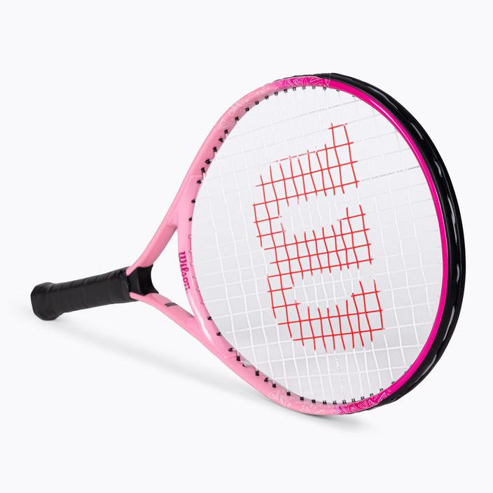Wilson Burn Pink Half CVR 23 pink WR052510H+ vaikiška teniso raketė 2
