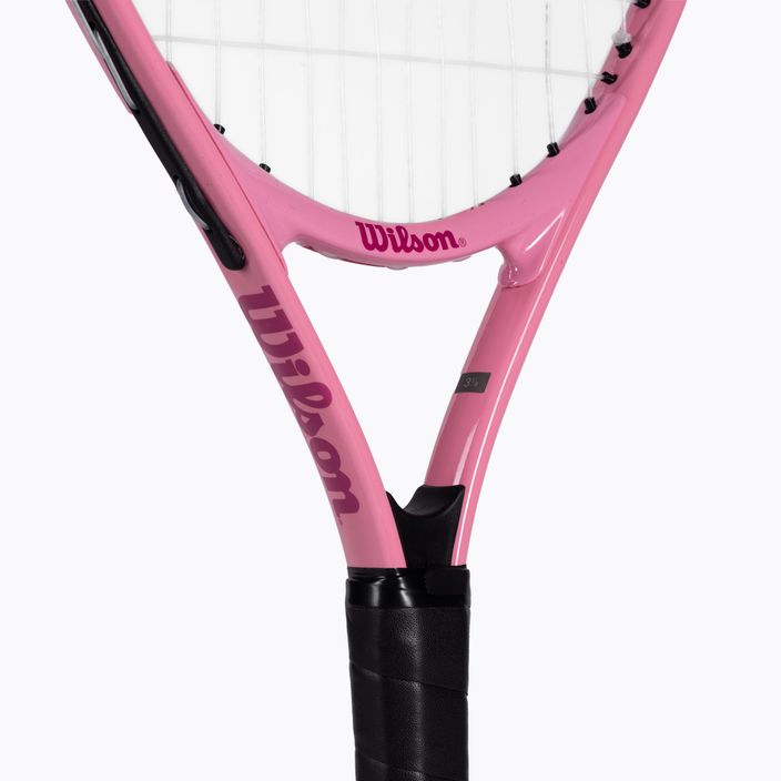 Wilson Burn Pink Half CVR 23 pink WR052510H+ vaikiška teniso raketė 5