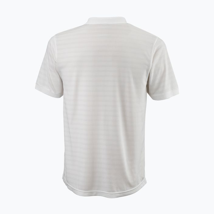 Vyriški teniso marškinėliai Wilson Stripe Polo white WRA789703 2