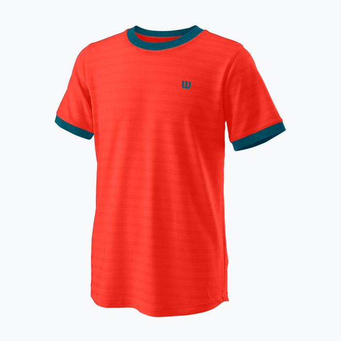 Wilson Competition Crew II vaikų teniso marškinėliai raudoni WRA807201 5