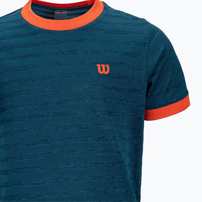 Wilson Competition Crew II vaikiški teniso marškinėliai mėlyni WRA807203 3