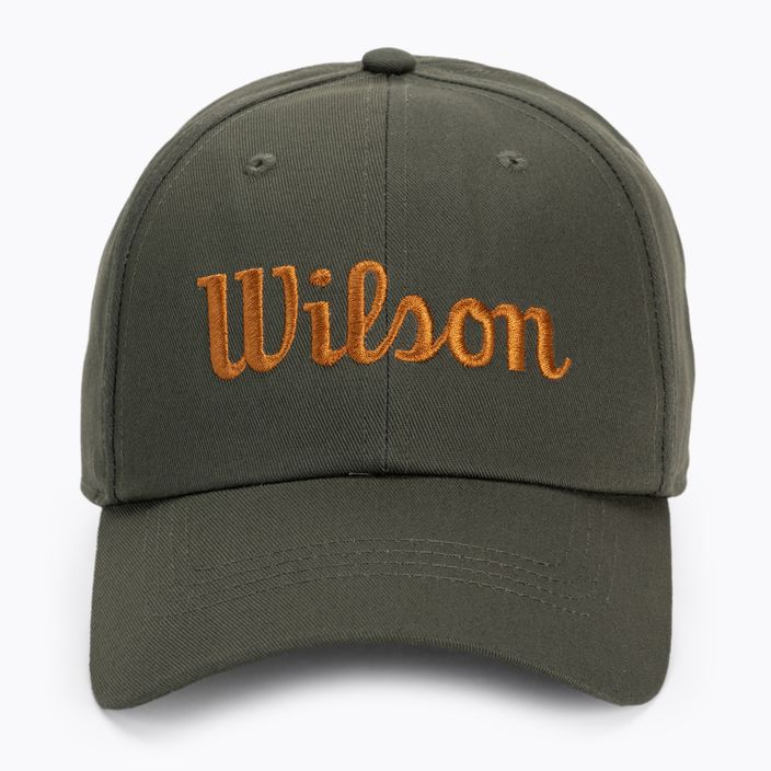 Vyriška Wilson Script Twill kepurė žalia WRA788608 4