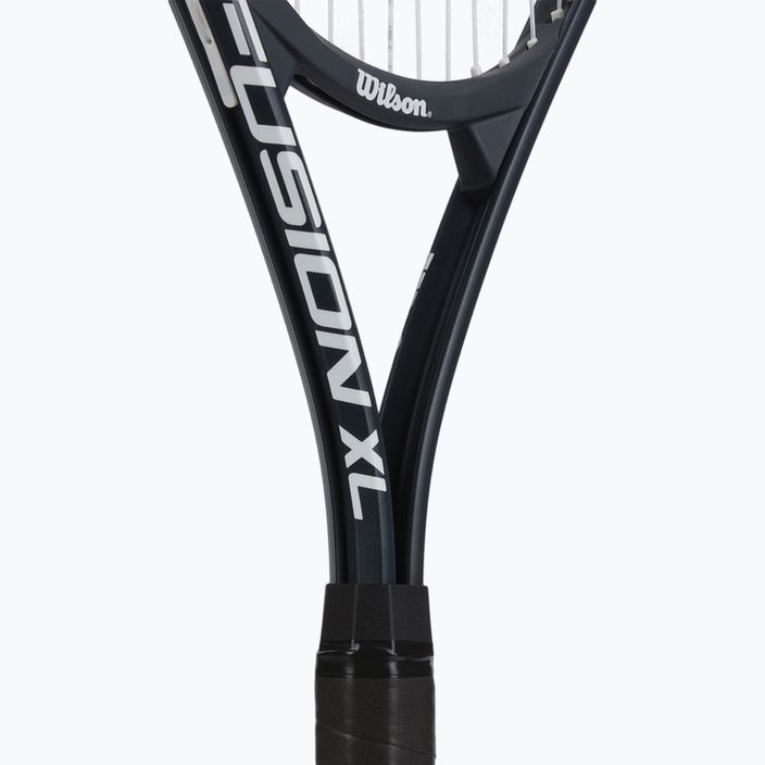 Wilson Fusion XL teniso raketė juodai balta WR090810U 5