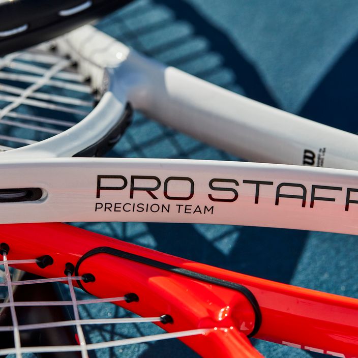 Wilson Pro Staff Precision Team 103 teniso raketė raudona ir balta WR080510U 10