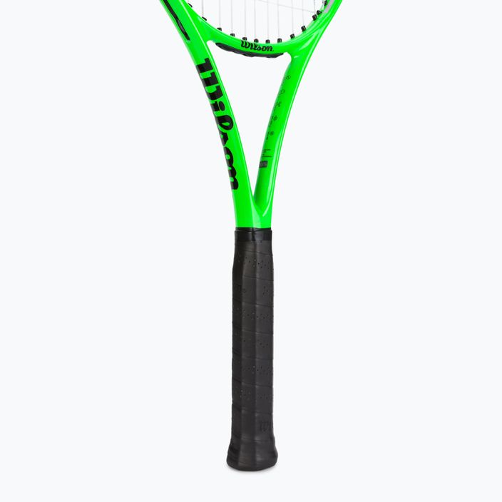 Wilson Blade Feel Rxt 105 teniso raketė juodai žalia WR086910U 4