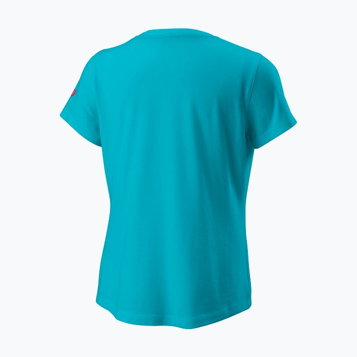 Vaikiški teniso marškinėliai Wilson Emoti-Fun Tech Tee blue WRA807903 6