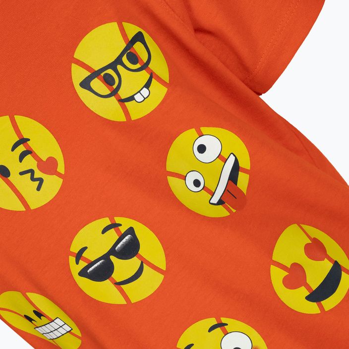 Vaikiški teniso marškinėliai Wilson Emoti-Fun Tech Tee orange WRA807403 3