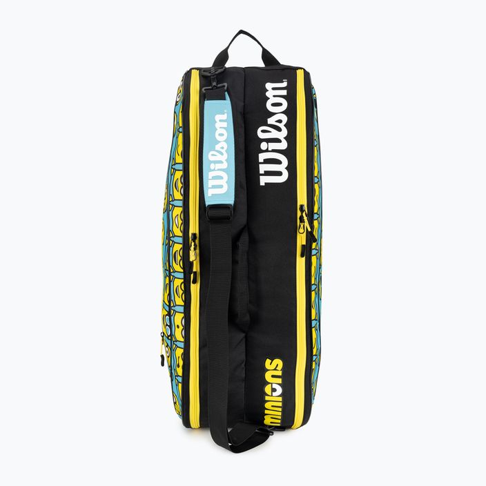 Vaikiškas teniso krepšys Wilson Minions 2.0 Team 6 Pack blue yellow black 5