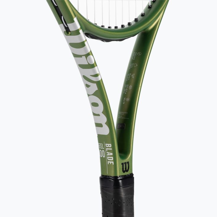 Wilson Blade Feel 100 teniso raketė žalia WR117410 4