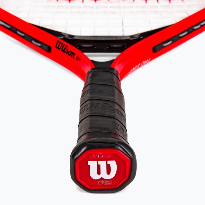 Wilson Pro Staff Precision 19 raudona/juoda vaikiška teniso raketė WR118210H 3