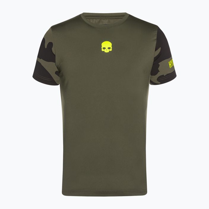Vyriški teniso marškinėliai HYDROGEN Camo Tech green T00514397 4