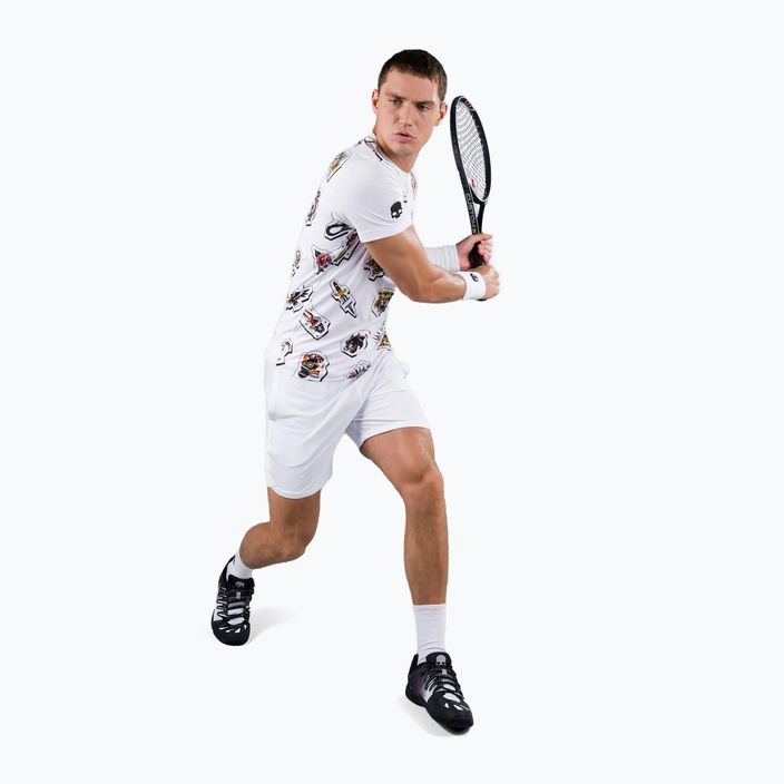 Vyriški teniso marškinėliai HYDROGEN Tattoo Tech white T00504001 2